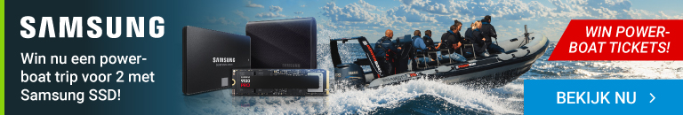 Win nu een powerboat trip voor 2 met Samsung SSD