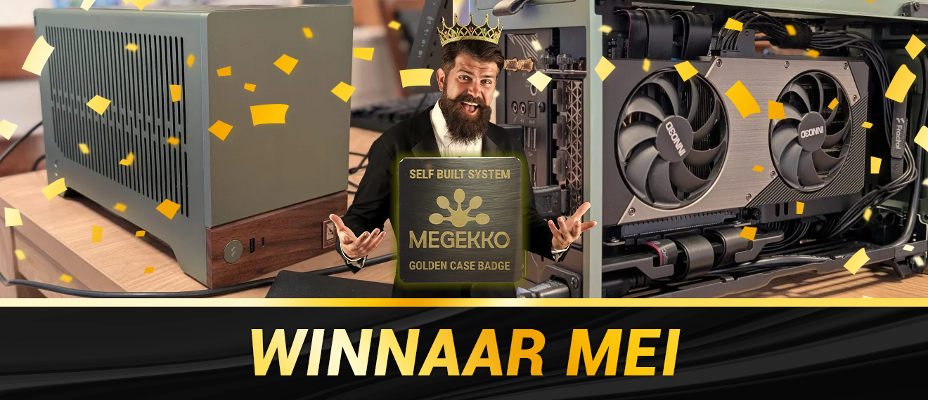 Golden Case Badge Winnaar Mei