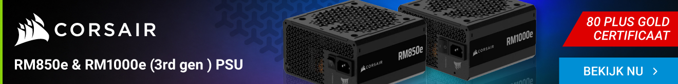 Corsair RM850e & RM100e PSU