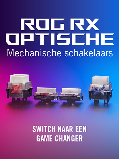 ROG RX optical mechanical switches
