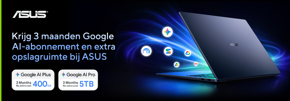 ASUS Google AI promo