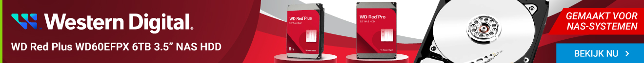 WD HDD 3.5" 6TB WD60EFPX Red Plus