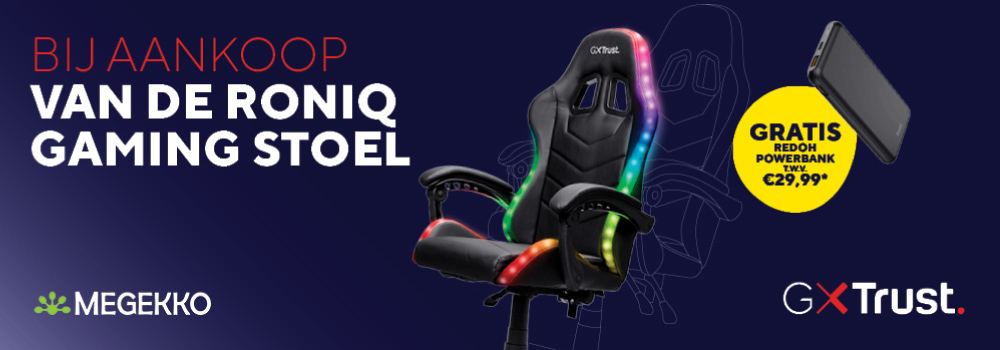 Trust Roniq gaming chair + powerbank