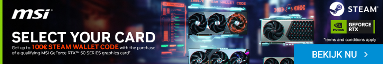 MSI Select Your Card actie