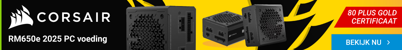 Corsair RM650e 2025 PSU / PC voeding