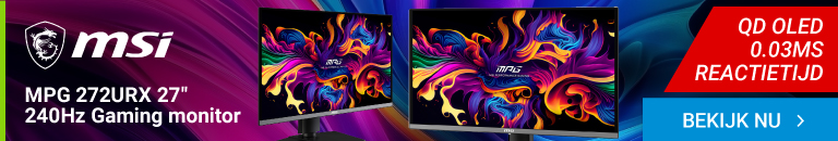 MSI MPG 272URX QD-OLED 27" 240Hz Ultra HD OLED Gaming monitor